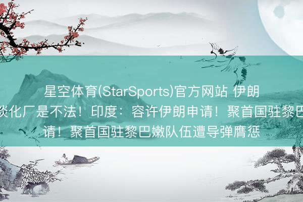 星空体育(StarSports)官方网站 伊朗：好意思膺惩海水淡化厂是不法！印度：容许伊朗申请！聚首国驻黎巴嫩队伍遭导弹膺惩